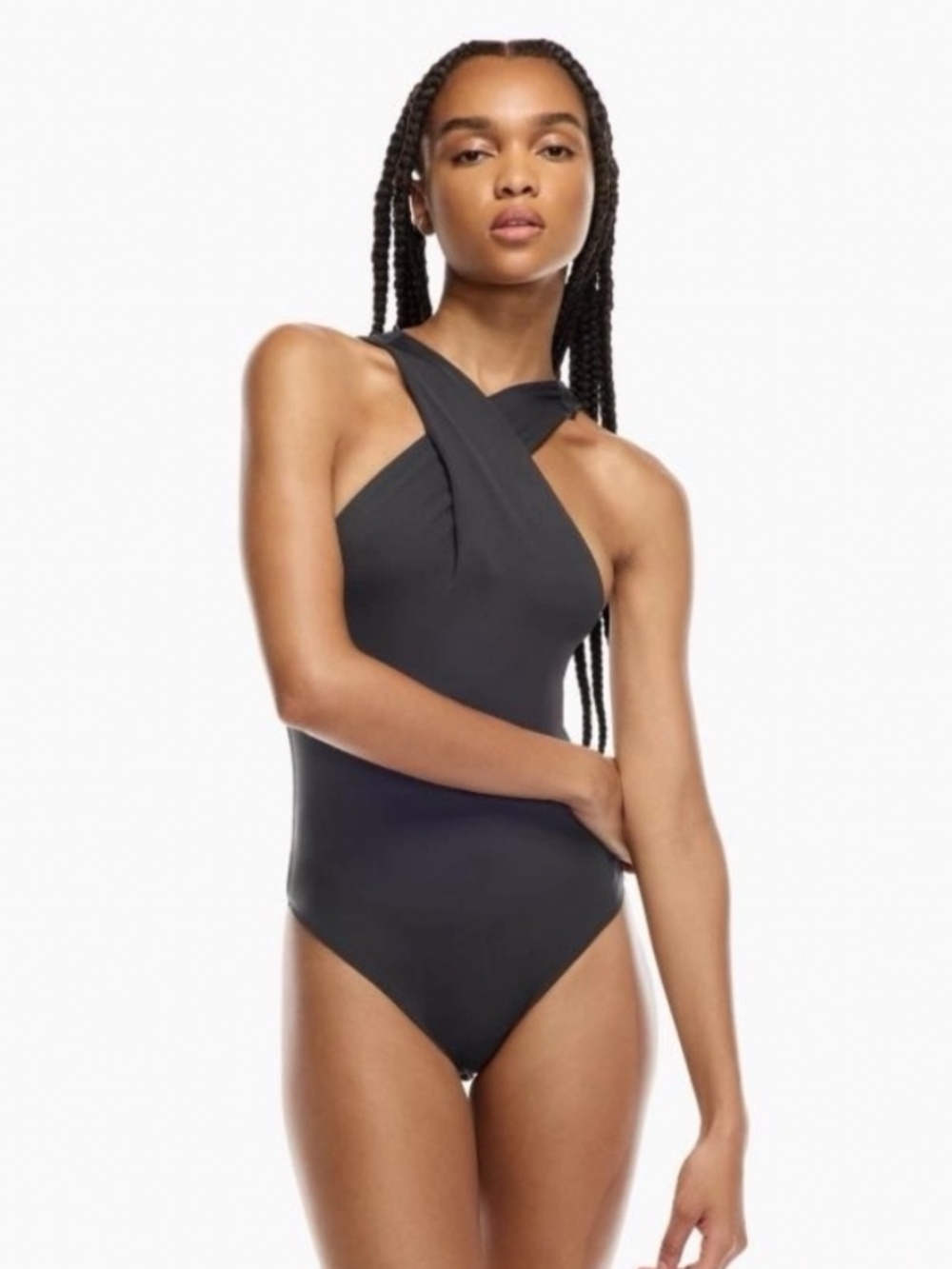 Aritzia Babaton Contour Twist Bodysuit